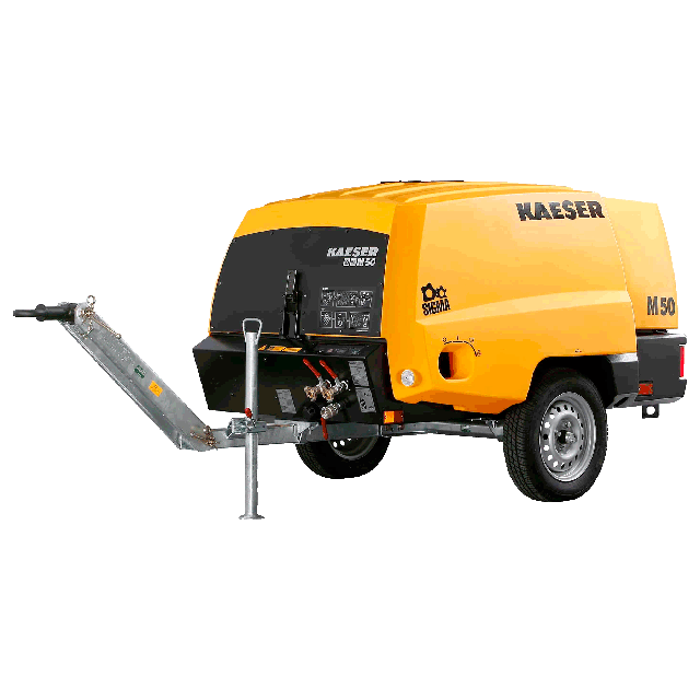 Compresseur d'air 185 PCM remorque diesel