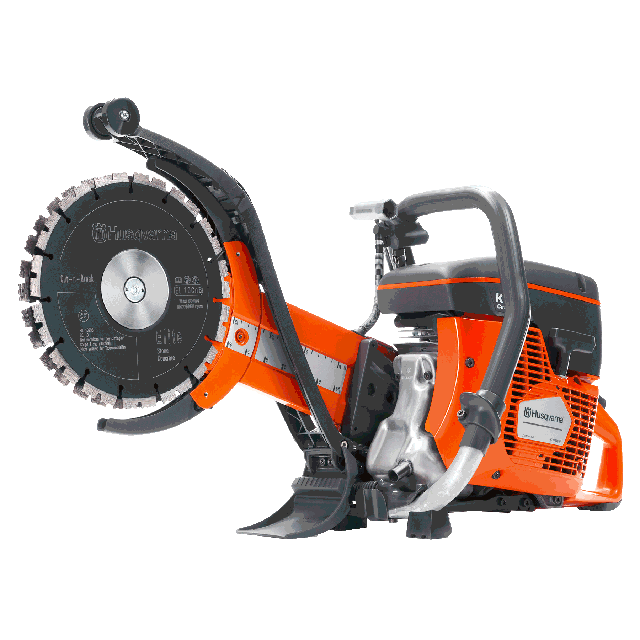 Scie à béton 9po essence mélangée