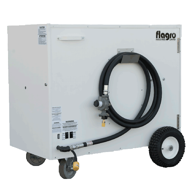 Chaufferette 330 000 BTU Feu direct interne Propane/Gaz naturel