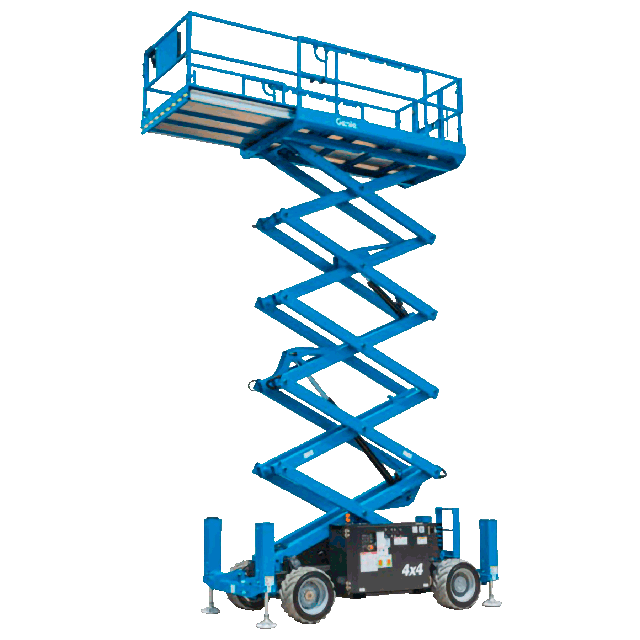 43ft Scissor Lift 4WD gas and propane