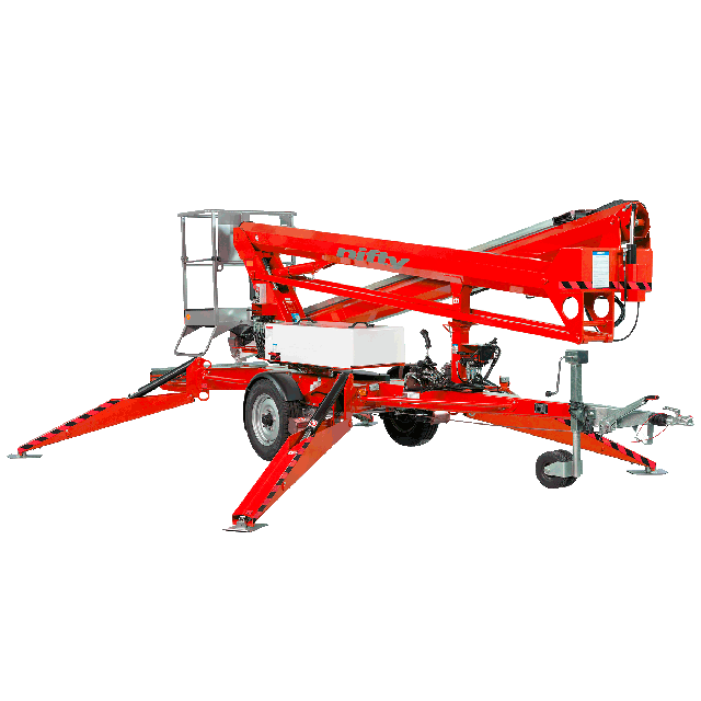 Nacelle sur remorque articulée 50pi essence et électrique