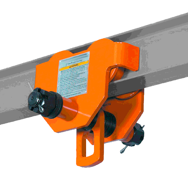 Chariot roulant à poutre 2 tonnes 4 po à 6 po