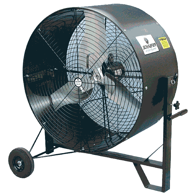 Ventilateur 36 po sur roues
